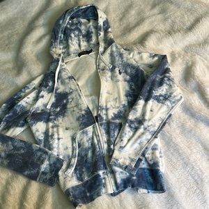 Small Polo Ralph Lauren tie-dye zip up